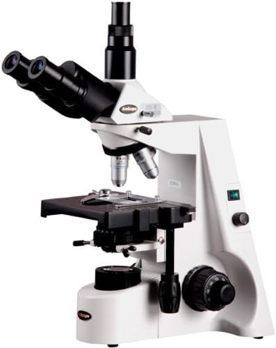 AmScope T660B Szakmai Trinocular Összetett Mikroszkóp, 40X-2000X Nagyítás, WH10x, valamint WH20x Szuper-Widefield Szemlencse,