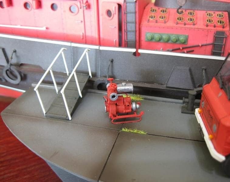 Strazak-3 Tűzoltóhajó Papír Modell Kit Játék Gyerekek Ajándékokat