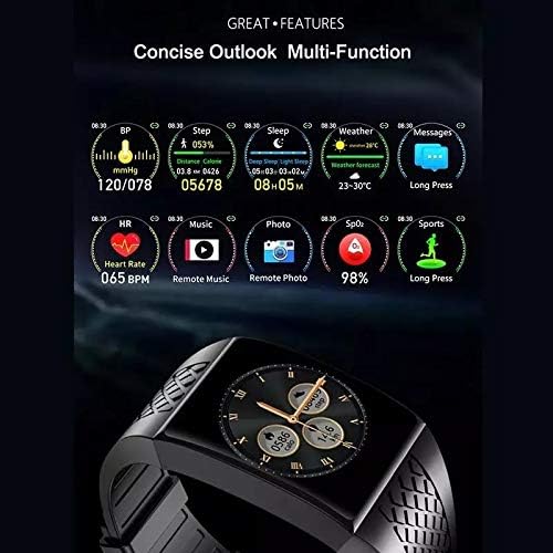 XXXDXDP Intelligens Karóra Férfi Vérnyomás Smartwatch Android Karszalag Fitness Karkötő Okos Órák Tracke Ergonomikus Kialakítás D