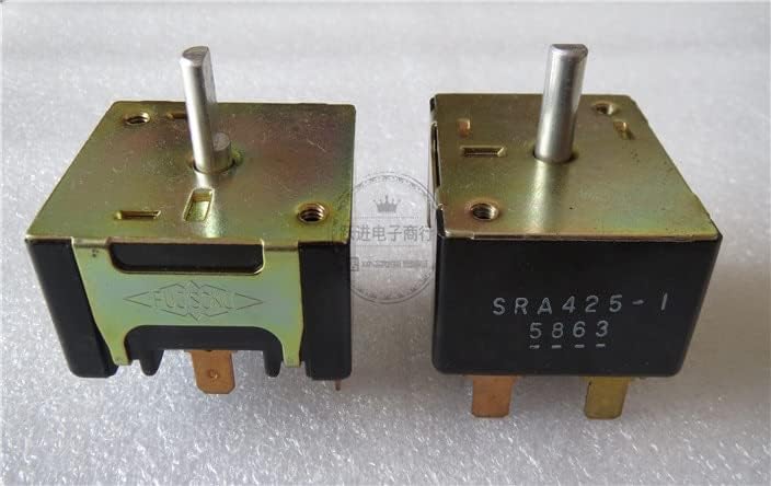 Eredeti - os SRA425-1 power rotary switch 6pin 5 gear zenekar kapcsoló tengely hossz 16mm