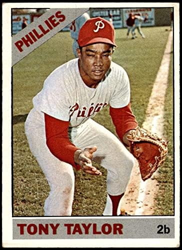 1966 Topps 585 Tony Taylor Philadelphia Phillies (Baseball Kártya) VG Phillies