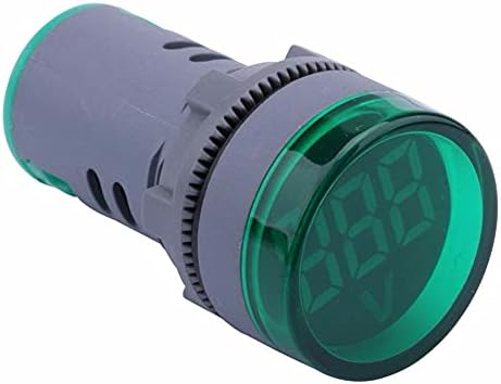 CEKGDB LED Kijelző Digitális Mini Voltmérő AC 80-500V Feszültség Mérő Mérő Teszter Voltos Monitor világítás (Szín : Zöld)