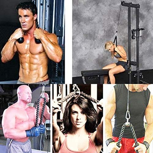& Pull Könnyű Fitness, hogy Csúszik Le a Kötelet Tricepsz Kötéllel Deluxe Nem Tricepsz, Fitness & Jóga Berendezések Nyújtás Pántok