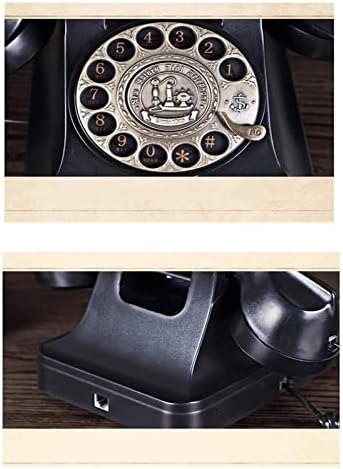 Vezetékes Telefon, Tárcsa Lemez Antik Telefonok Asztal Vezetékes Telefon/Hónap a Szoba Decor