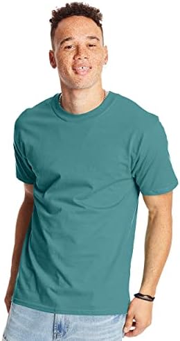 Hanes Férfi kihajtott Tag-Ingyenes Sleeve Nagydarab T-Shirt