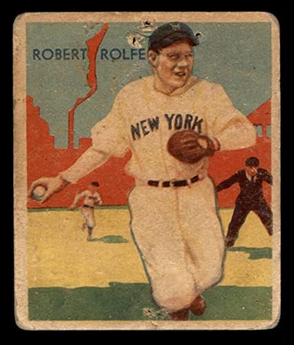 1935 Gyémánt Csillagok 29 Vörös Rolfe New York Yankees (Baseball Kártya) (van is egy 104 Vörös Rolfe kártya) SZEGÉNY Yankees