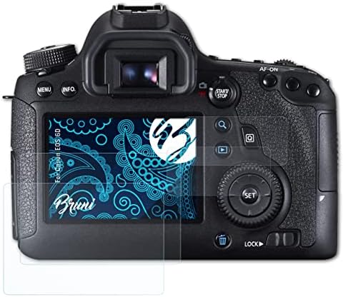 Bruni képernyővédő fólia Kompatibilis Canon EOS 6D Védő Fólia, Crystal Clear Védő Fólia (2)