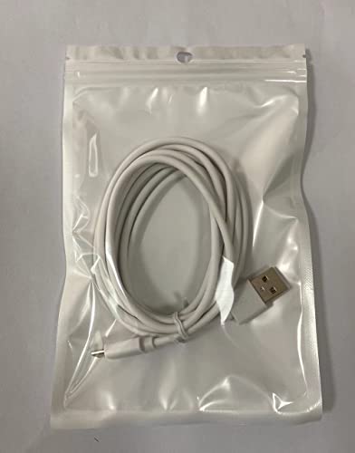 SZATXUK USB C Típusú Gyorsan Fehér Töltő Kábel Kompatibilis a PS5-Vezérlő, Xbox-Sorozat X/S Vezérlő (2m)