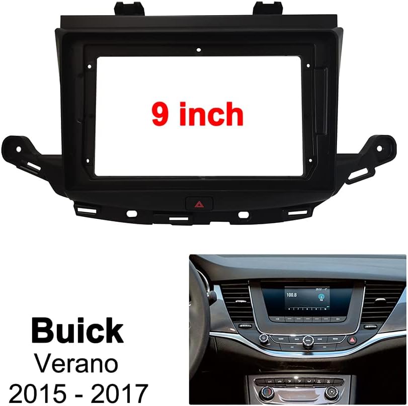 9 inch autórádió Fascia Panel a Buick Verano 2015-2017 Sztereó Keret