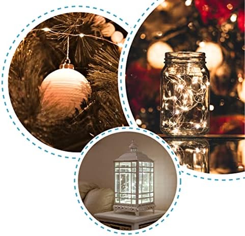 LAC Led tündérfény elemes 17Ft | 50 Mini Led String Fények | Ragyogj elemes Karácsonyi Fények | Meleg Tündér Fény Hálószoba