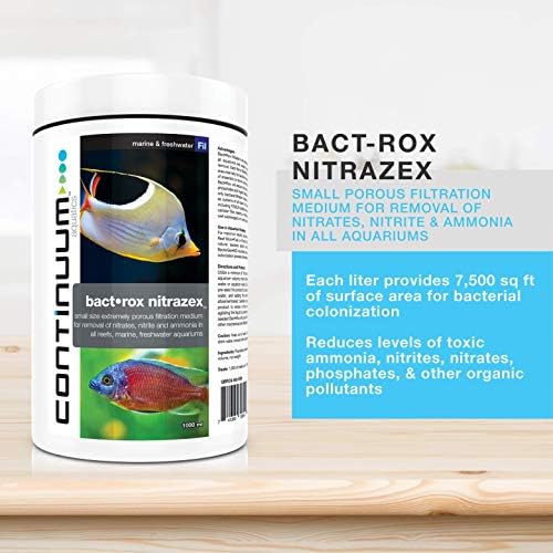 Folytonosság Vízi Bact Rox Nitrazex – Kis Porózus Szűrés Média, hogy Távolítsa el a Nitrát, Nitrit, Ammónia, valamint a Zátonyok,