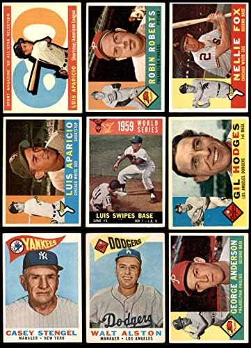1960 Topps Baseball Teljes Készlet (Baseball Szett) VG+