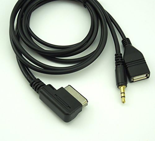 colorparts az Autót, AMI MDI Zene Felület USB Aux Audio Kábel Kompatibilis a Mercedes-Benz C63 E200L GLK GL C SL Osztály