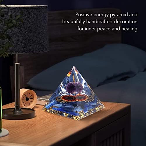 Fdit Pozitív Energia Piramis, a Kristály Energia Piramis Generátor, Kézzel Készített Asztali Dekoráció Gyógyító Piramis Védelem Stressz