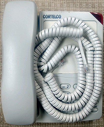 Cortelco Fehér 25' Ft Telefon Kézibeszélő Zsinór Trendline által DIY-BizPhones