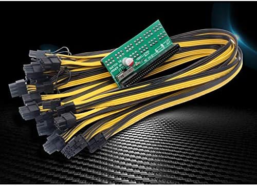 WSDMAVIS 1 Db DPS-1200FB/IRÁNYÍTÓ Hatalmi Testület Adapter 8Pin PCI-E 50cm Hatalom Breakout Board Adapter Kábel Ethereum Bányászati