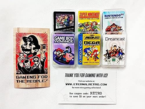 Töltött MicroSD Kártyát A Krikzz EverDrive-GBA X5 - Teljes Game Boy, GBC, GBA, NES Game Gear, Mester Rendszer Gyűjtemények egy Előre