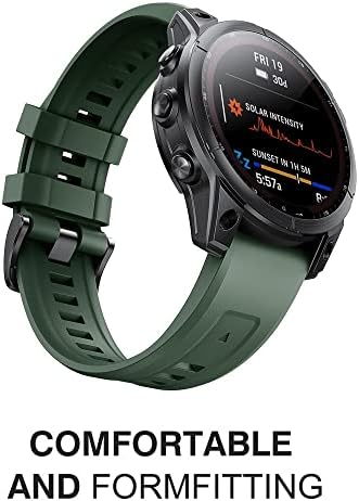 SAWIDEE 26 22mm Watchband Pántok A Garmin Fenix 7 7X 6X 6 Pro 5 5X 3HR Enduro Nézni Gyorsan Kiadja a Hivatalos Szilikon Easyfit karkötő