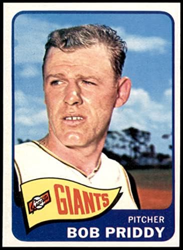 1965 Topps 482 Bob Priddy San Francisco Giants (Baseball Kártya) NM Óriások