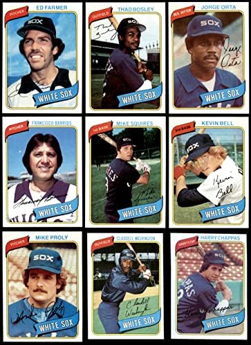 1980 Topps Chicago White Sox Csapat készen áll a Chicago White Sox (Set) NM+ White Sox
