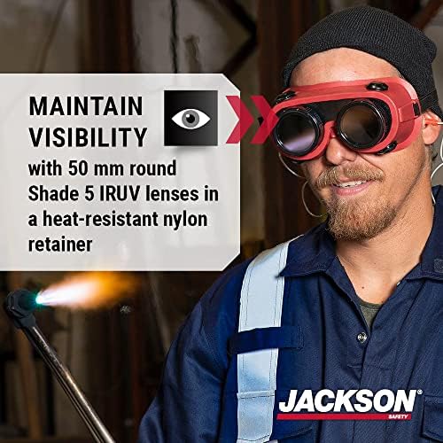 Jackson Biztonsági 15993 Vágás Goggle Árnyékban 5 IRUV 50mm