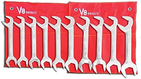 V-8-as Eszközök 10 Darab Jumbo Hajlított kulcs Készlet (V8T9810) Kategória: Villáskulcs Készletek