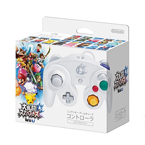 Nintendo Super Smash Bros Fehér Klasszikus Gamecube Vezérlő (Felújított)