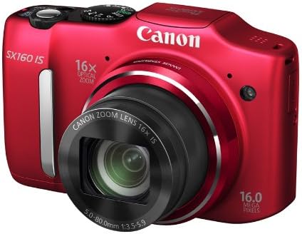 Canon PowerShot SX160 az 16.0 MP Digitális Fényképezőgép 16x nagylátószögű Optikai Kép Stabilizált Zoom 3.0-Inch LCD (Fekete)