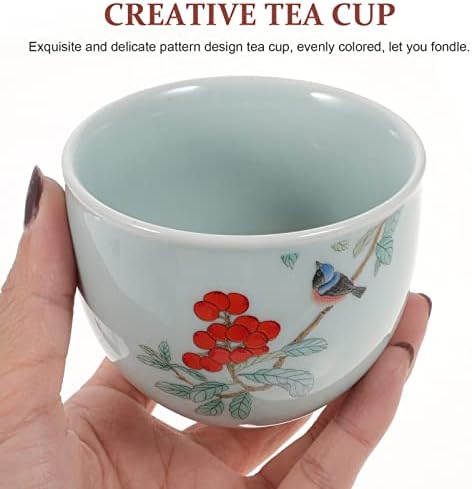 Hemoton egy Csésze Tea Kínai Kerámia teáscsésze kung fu-ja Tea Csésze Jég Megrepedt Kupa Kung Fu Kis Teát Porcelán Tál Teaware