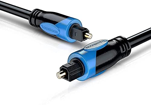 BlueRigger 4K-HDMI Kábel Toslink Kábel - Digitális Optikai Audio Kábel (50FT, 4K 30Hz, Fali CL3 Névleges)