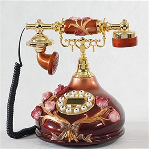 ZSEDP Európai Vintage Vezetékes Rusztikus, Antik Telefon Új lakberendezési Nappali Díszek