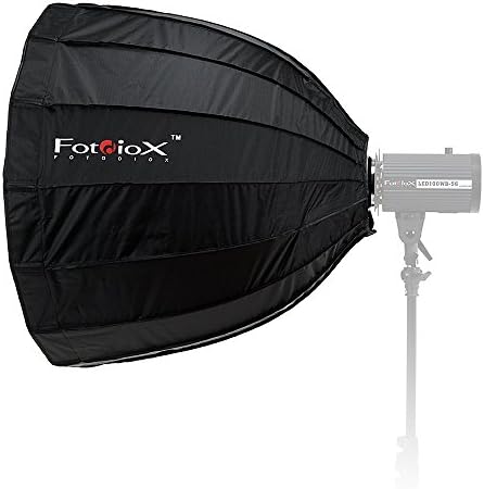 Fotodiox EZ-Pro Mély Parabolikus Softbox 28in (70cm) - Gyorsan Összecsukható Softbox a Bowens Speedring a Bowens, Interfit Kompatibilis
