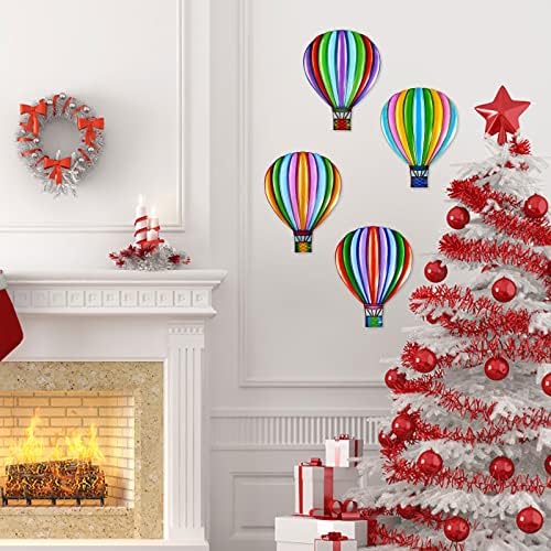 Karácsonyi Hőlégballon Függő Dekoráció Otthon Függő Dekoráció Vas Kézműves Fém Termékek Karácsonyi Labdák