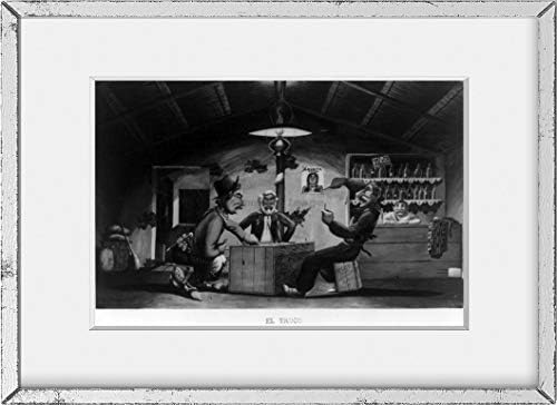 VÉGTELEN FÉNYKÉPEK, Fotó: El Truco | Kártya Trükk | Gaucho Argentína | 1949 | Történelmi Fotó, Reprodukció | Ajándék Ötlet
