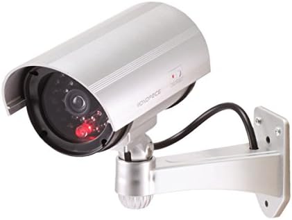 Monoprice 108428 Dummy IR Bullet Kamera, Villogó Piros Aktivitás LED (Fekete)