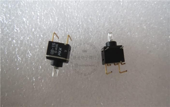 Eredeti - os GB-15 0.4 VA micro gombot önálló csúsztatás kapcsoló 5pin reset gomb power kapcsoló (Szín: Vízszintes)