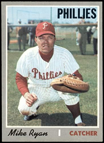 1970 Topps 591 Mike Ryan Philadelphia Phillies (Baseball Kártya) NM Phillies