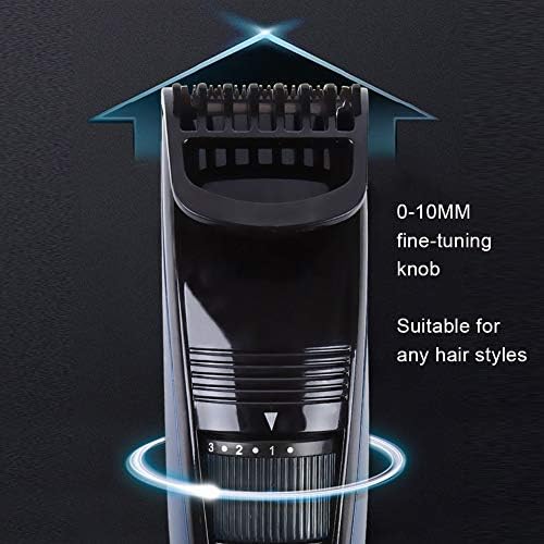 FTVOGUE SK-539 Elektromos, Hordozható USB-s Haj Clipper Trimmer Haj Borotva Készülék Alkalmas Bármilyen Frizura(Fekete)