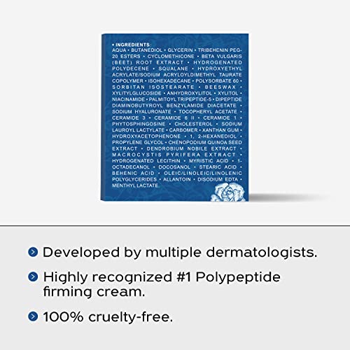 IGAME Polipeptid Feszesítő Krém | Fokozza a Bőr Rugalmasságát, valamint Keménység | Javítja a Bőr Barrier | Pefect az Érzékeny Bőr | 1.7 Fl.Oz
