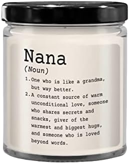 Nana Ajándékok, Nana Meghatározása Gyertya, Nagyszülő Ajándék, Nagyi Nagyi Ajándék, Nana, Nana Születésnapi Ajándék, a Nana