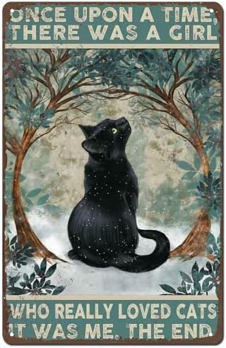fekete macska jel plakát, Dekor-macska plakátok, a lányok hálószoba-a fekete macska ajándékok-macska dekoráció, a macska szerelmesek-Adóazonosító