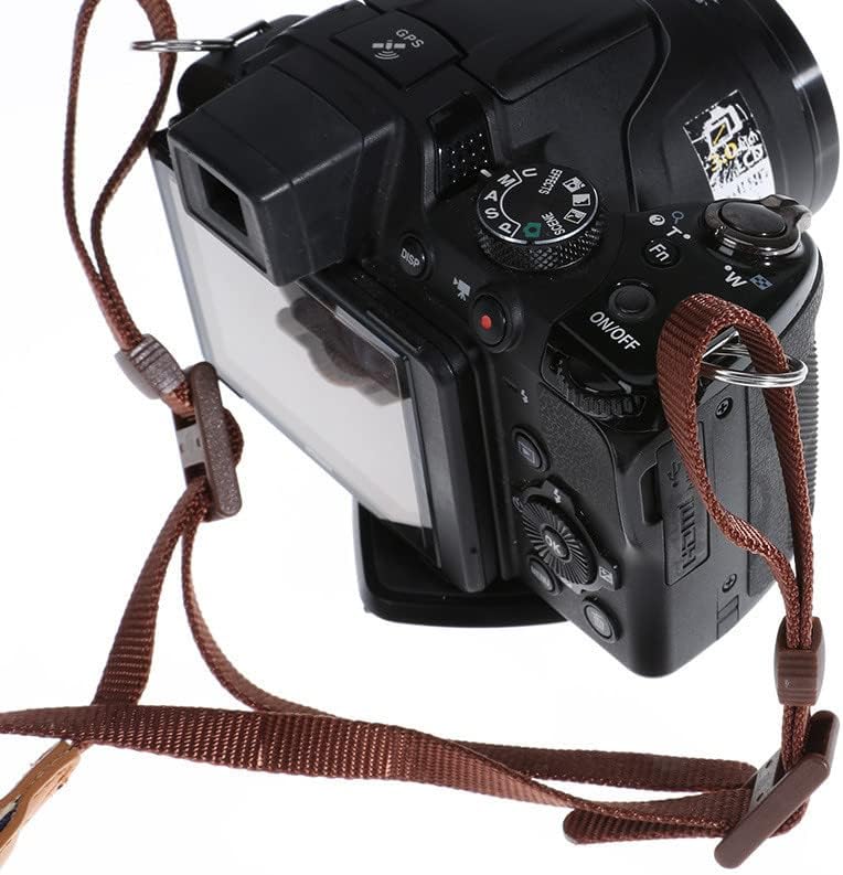 AULTEPT Fényképezőgép Csuklószíj az Egész DSLR/TÜKÖRREFLEXES Kamerák, Személyre szabott Bőr vállpánt, Állítható Hosszúságú, Jó Ajándék Férfi