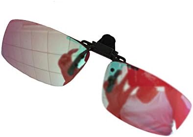 Szín Vak Szemüveg Clip, 180° Flippable Alkalmas Beltéri, mind Kültéri Használatra