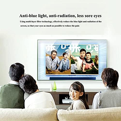 CHHD Anti Kék Fény, TV Képernyő Védő, LED Anti-Vakító fény a Szem Védelme képernyővédő fólia, Anti-Ujjlenyomat-Film/Anti-Reflection/Tükröződésmentes