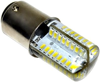 HQRP 110V LED-es Izzó hideg Fehér Kompatibilis Janome (Newhome) 1822/3125 / 3434D / MC4018 / Az Excel 4023 / MX3123 / TB-12 Varrógép & Serger