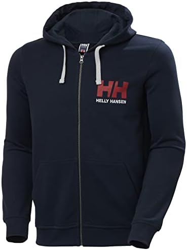 Helly-Hansen Férfi Standard Hh-Embléma Full Zip Hoodie