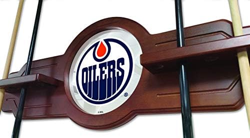 Holland Bárpultnál Co. Edmonton Oilers Cue Rack angol Tudor Befejezés