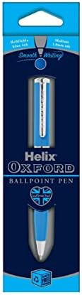Helix Oxford Prémium Világos Kék Golyóstoll (Kék Tintával) - Mentes Műanyag Csomagolás