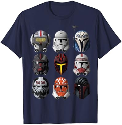 A Star Wars: The Clone Wars Klón, Sisakok, T-Shirt