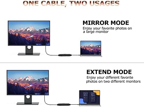 MOSIMLI 4K-HDMI Adaptert, 2-Komponensű, HDMI Női Csatlakozó Átalakító HDMI Extender Kompatibilis Számítógép, Monitor, HDTV, Projektor,
